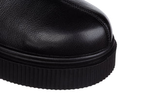 Botki Loretta Vitale W1824 Black Leather 514292, Czarny, Skóra naturalna