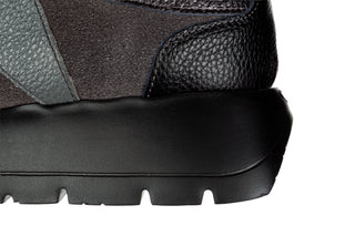Sneakersy Wonders A-24110 Negro 138088, Szary, Skóra naturalna