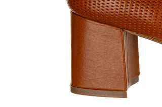 Czółenka Bottero 377101 Caramel 523095, Brązowy, Skóra naturalna