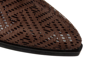 Botki DA Premium Collection JC62-1042 Brown 216015, Brązowy, Skóra naturalna