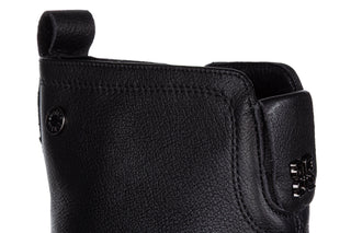 Botki Loretta Vitale W1824 Black Leather 514292, Czarny, Skóra naturalna