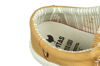 Półbuty Pitas Wp150 Linen Beige 003372, Beżowy, Tkanina