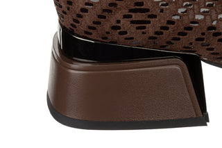 Botki DA Premium Collection JC62-1042 Brown 216015, Brązowy, Skóra naturalna