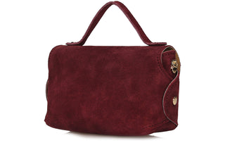 Torebka Toscanio G66 Bordo, Skóra naturalna