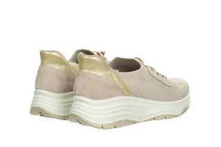 Sneakersy Imac 106470 Cream Platinium Be 167012, Beżowy, Tkanina