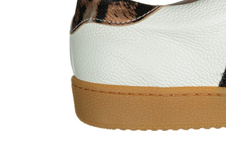 Sneakersy Wonders AP-2001 Beig Off Negro 138058, Skóra naturalna