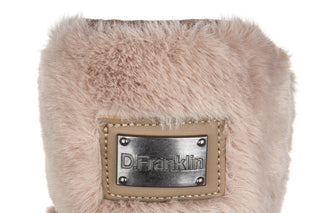 Śniegowce D Franklin Nordic Trk Fur Taupe 206027, Brązowy, Materiał