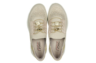 Sneakersy Imac 106470 Cream Platinium Be 167012, Beżowy, Tkanina