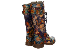Kozaki Laura Vita Anitao 21 Jeans 202161, Niebieski, Skóra naturalna