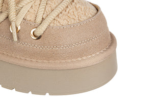 Śniegowce DA Premium Collection GR62-6021 Beige 216016, Beżowy, Skóra naturalna