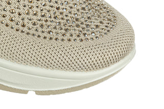 Sneakersy Imac 106470 Cream Platinium Be 167012, Beżowy, Tkanina