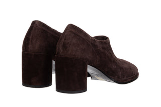 Czółenka John Doubare WF2565SK-53-2C Brown 104280, Brązowy, Skóra naturalna