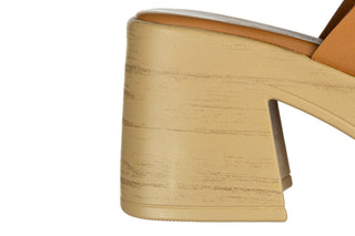 Klapki Bayla-161 138 26703 Coconut 161787, Brązowy, Skóra naturalna