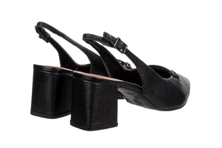 Czółenka Bottero 377103 Black 523097, Czarny, Skóra naturalna