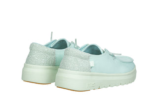 Półbuty Pitas Menton Verde 003344, Niebieski, Tkanina