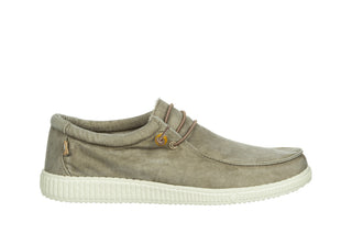 Półbuty Pitas Wp150 Wallabi Washed Beige 003378, Beżowy, Tkanina