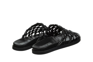Klapki John Doubare 307-11 Black 104271, Czarny, Skóra naturalna