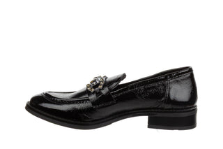 Mokasyny Fluchos Harvard D9118 Naplak Negro 217005, Brązowy, Skóra naturalna
