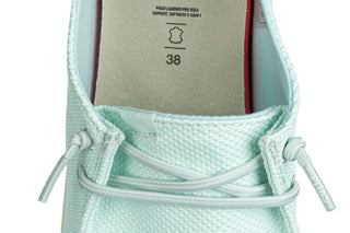 Półbuty Pitas Menton Verde 003344, Niebieski, Tkanina