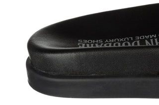 Klapki John Doubare 307-11 Black 104271, Czarny, Skóra naturalna