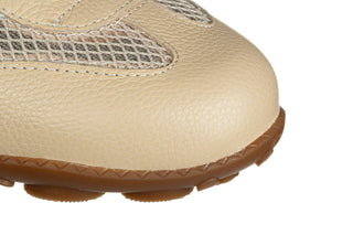 Sneakersy Wonders AP-2101 Beig Taupe 138059, Beżowy, Skóra naturalna