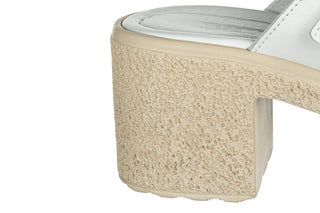 Klapki Bayla-161 022 09 Ln 13 White 161754, Biały, Skóra naturalna