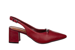 Czółenka Bottero 377103 Bordo Bordo 523098, Bordowy, Skóra naturalna