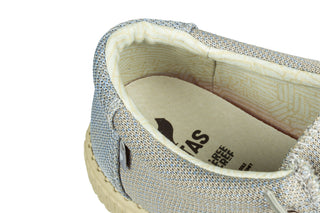 Półbuty Pitas Wp150 Knitted Beige 003370, Beżowy, Tkanina