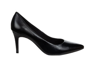 Czółenka Bottero 377201 Black Nap 523099, Czarny, Skóra naturalna