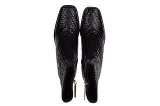 Botki Gioseppo 80834 Black 602234, Czarny, Materiał