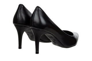 Czółenka Bottero 377201 Black Nap 523099, Czarny, Skóra naturalna
