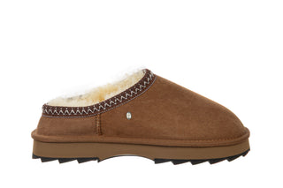 Kapcie Emu Sharky Scuff Chestnut 119209, Brązowy, Skóra naturalna