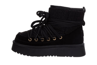 Śniegowce DA Premium Collection GR62-6021 Black 216017, Czarny, Skóra naturalna
