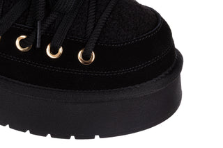 Śniegowce DA Premium Collection GR62-6021 Black 216017, Czarny, Skóra naturalna
