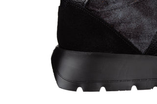 Sneakersy Wonders A-24111 Negro 138075, Czarny, Skóra naturalna