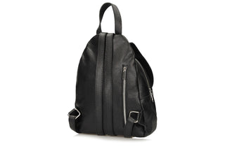 Plecak Toscanio A186 Czarny, Skóra naturalna