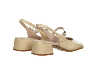 Sandały Wonders D-2401 Beig 138064, Beżowy, Skóra naturalna