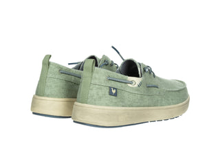 Półbuty Pitas Maui Flax Verde 003362, Zielony, Tkanina