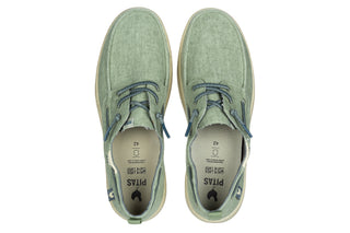 Półbuty Pitas Maui Flax Verde 003362, Zielony, Tkanina