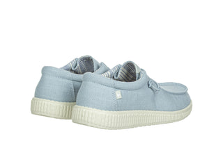 Półbuty Pitas Wp150 Linen Azul Claro 003353, Niebieski, Tkanina