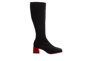 Kozaki Gioseppo 80684 Black 602232, Czarny, Materiał
