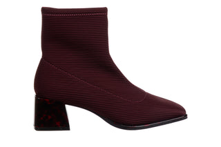 Botki Gioseppo 80115 Burgundy 602231, Bordowy, Materiał