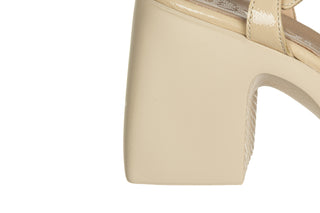 Sandały Wonders H-4991 Beig 138067, Beżowy, Skóra naturalna