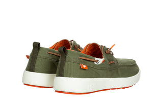 Półbuty Pitas Maui Kaki 003363, Zielony, Tkanina