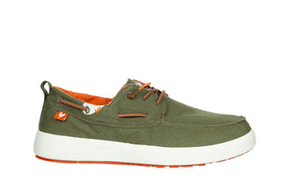 Półbuty Pitas Maui Kaki 003363, Zielony, Tkanina
