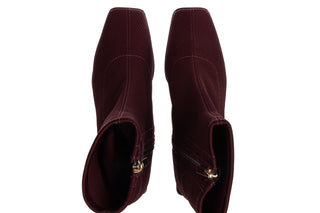 Botki Gioseppo 80115 Burgundy 602231, Bordowy, Materiał