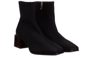 Botki Gioseppo 80115 Black 602230, Czarny, Materiał