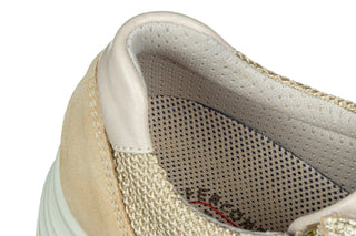 Sneakersy Imac 1064801 Ivory Cream 167029, Beżowy, Skóra naturalna