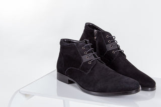 Trzewiki Bayla-151 D01BS7-8F1 Black, Czarny, Skóra naturalna
