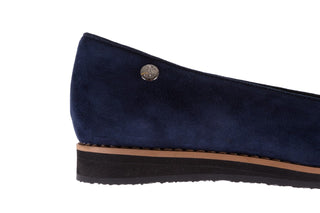 Mokasyny Bayla-018 1063-X90 Navy, Granat, Skóra naturalna